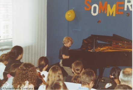 Foto Klavierunterricht - Klavierlehrerin - Svetlana Bll : Sommerkonzert